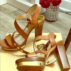 Michael Kors platform heeled sandals